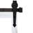 Gracie Oaks Ozark Hardwood Mirror With Steel Barn Door Rail-2146658663-2146658669