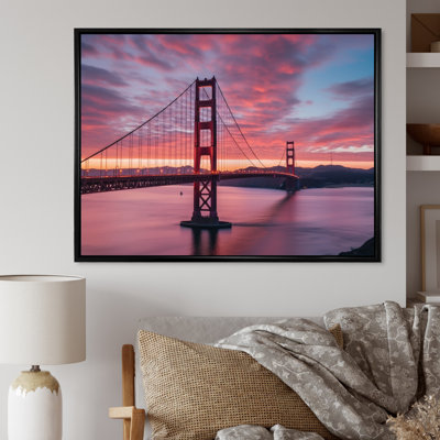 San Francisco Golden Gate Bridge, reproduction d'art sur toile