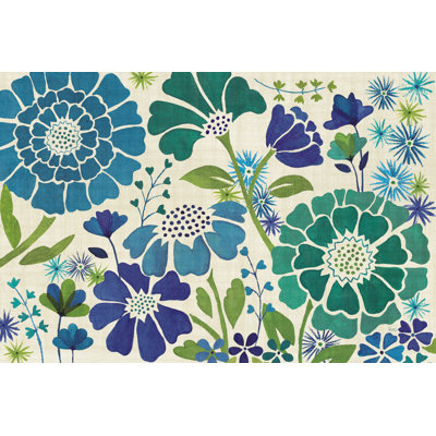 " Blue Garden " by Veronique Charron