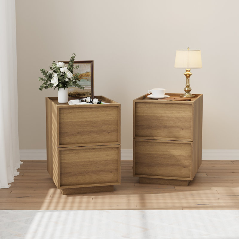38cm W Bedside Table