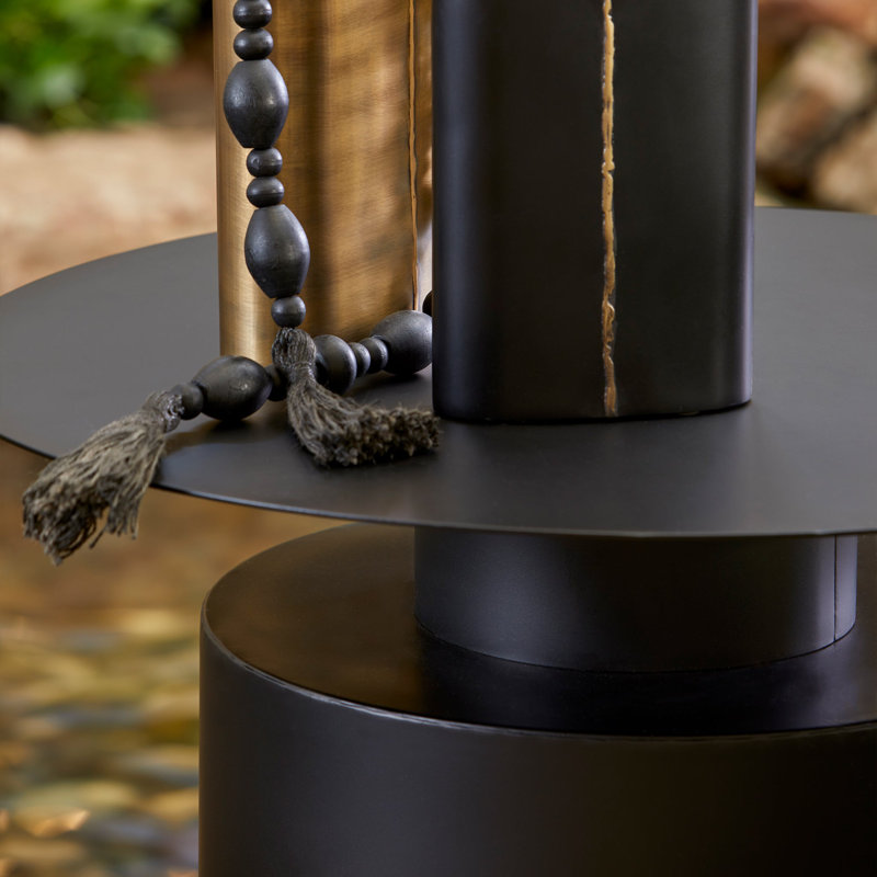 Victor Iron Top End Table