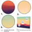 Minimalist Sunset II, reproduction d'art sur toile-1888999955-1888999942