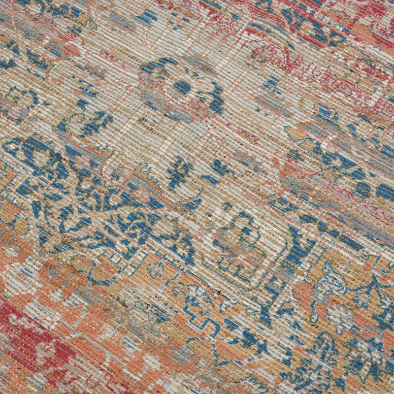 Porras Oriental Indoor Rug, Rectangle 3'6" x 5'6'
