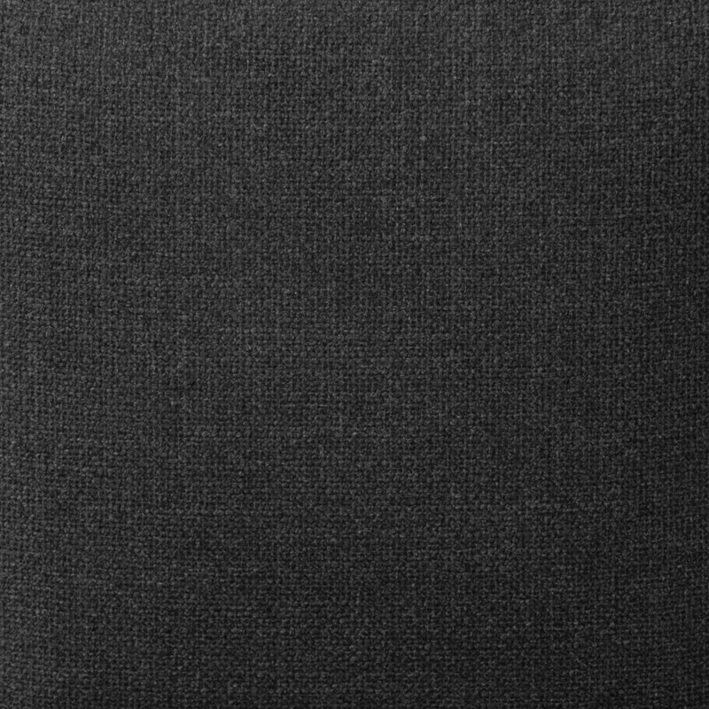Chaise d'appoint Lorretta, Polyester/Cuir Palermo Noir, Noir