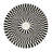 Aaheli 18" Round Bone Inlay Side Table