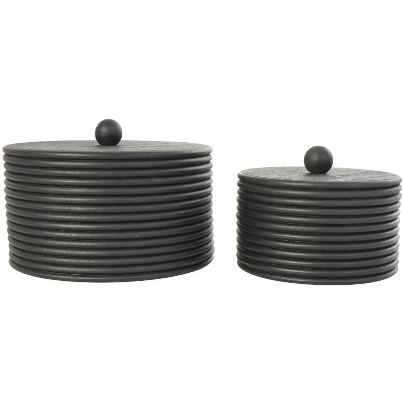 Ensemble de 2 boîtes de rangement Devi Albion
