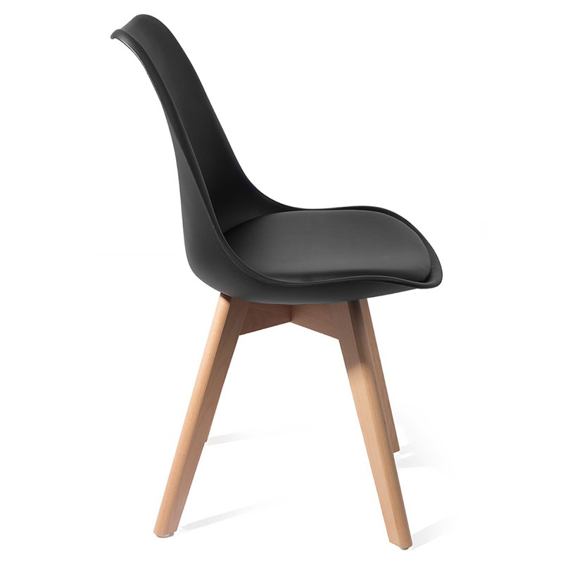 Highlands 45cm H Side Chair, Black