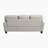 Ochee 85" Modern & Contemporary Chenille Sofa with Reversible Back Cushions & Included Décor Pillows-998445579