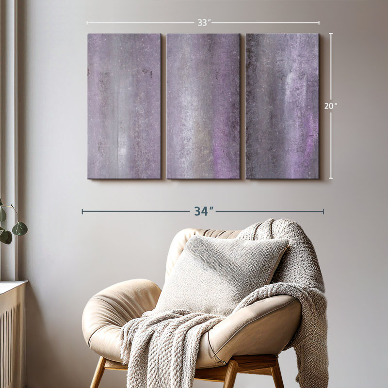 «Holiday», "Abstract Distant Fog Canvas Print" sur, H 20 po x l 33 po x P 1,25 po