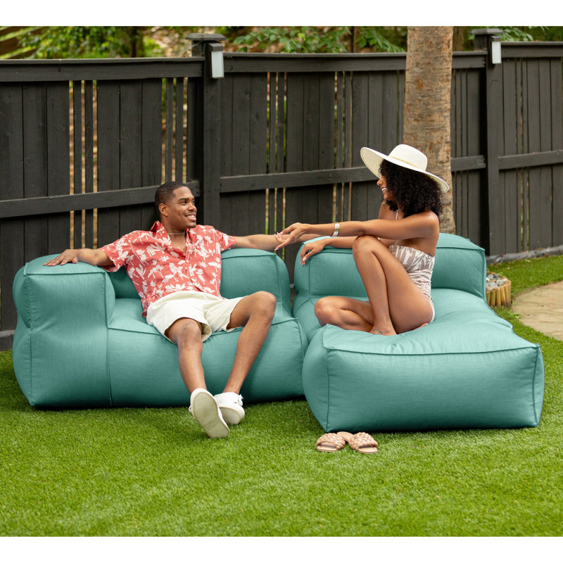 Mariabelen Outdoor Chaise Lounge, Breeze