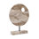 Cidalia Sculpture Marble, Natural with Brown Tones, Small