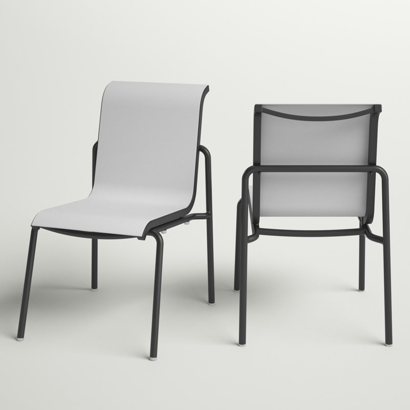 Chaise d'appoint Orso Sling, Carbone
