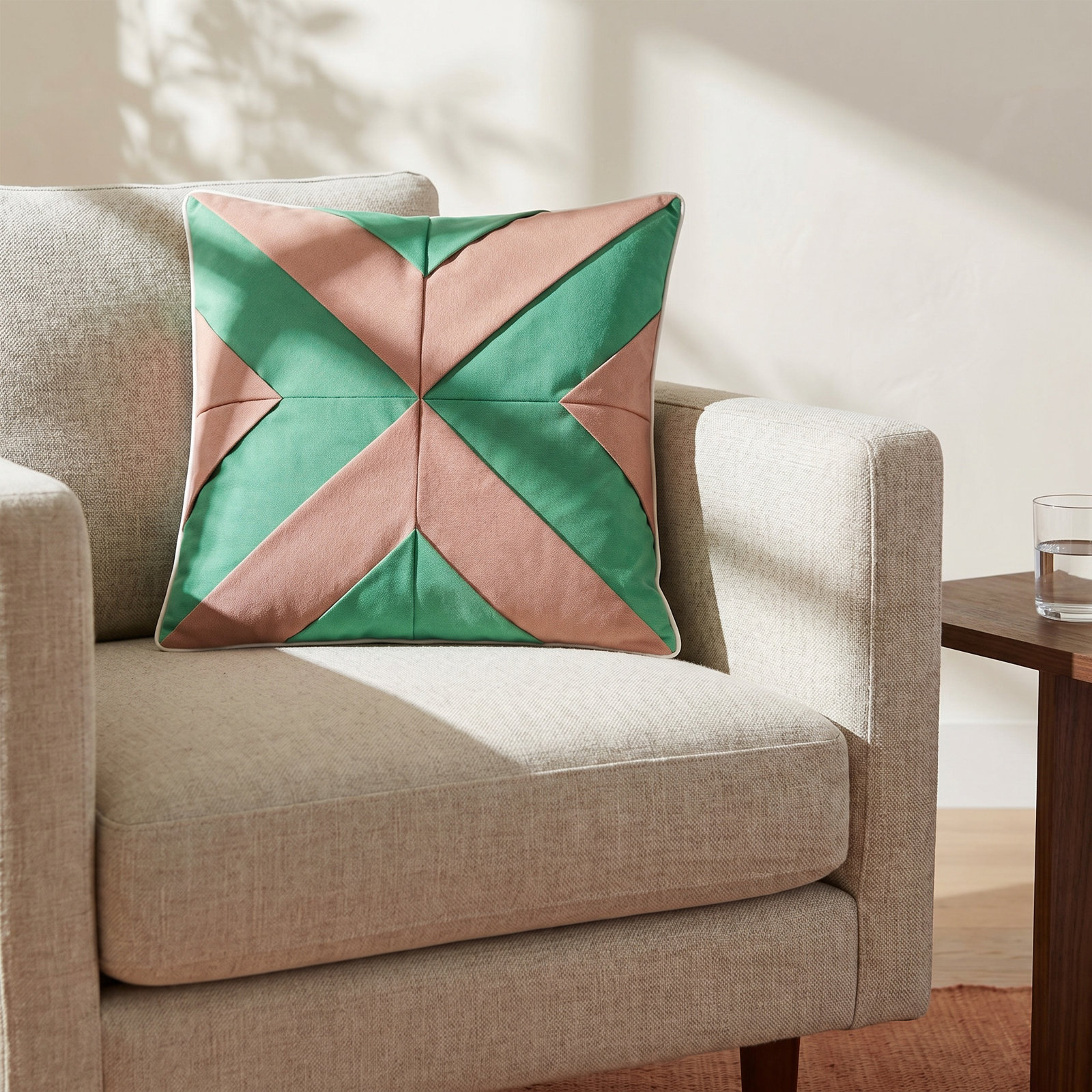 Alameda 22" x 22" Sunbrella® Throw Pillow
