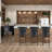 Elveria Classic Upholstered Bar Stools With Wooden Frame And Nailhead Trim-106913298-106913299-106913300