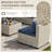 9 Pieces Design-Oriented Rattan Patio Conversation Sets With Cushions-760047971