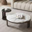 Table basse ronde en marbre