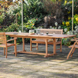Cortes Extendable Wooden Dining Table