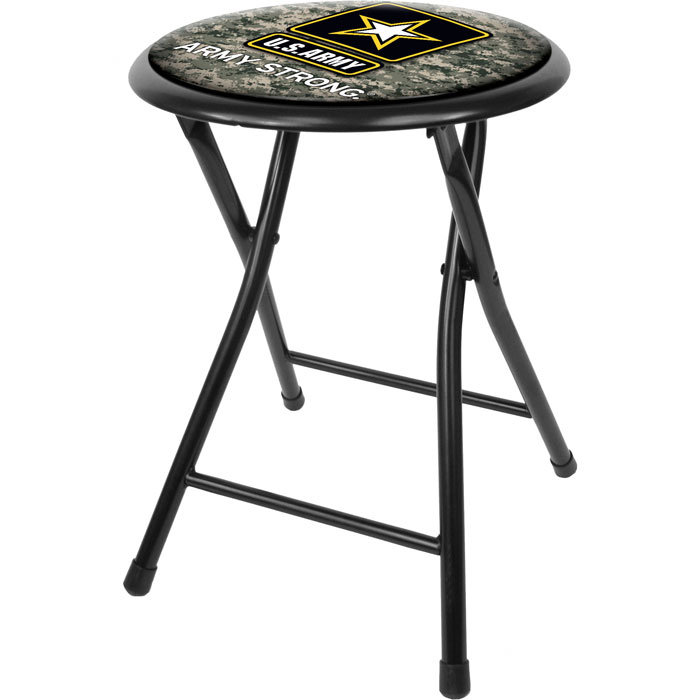 U.S. Army Metal Accent Stool