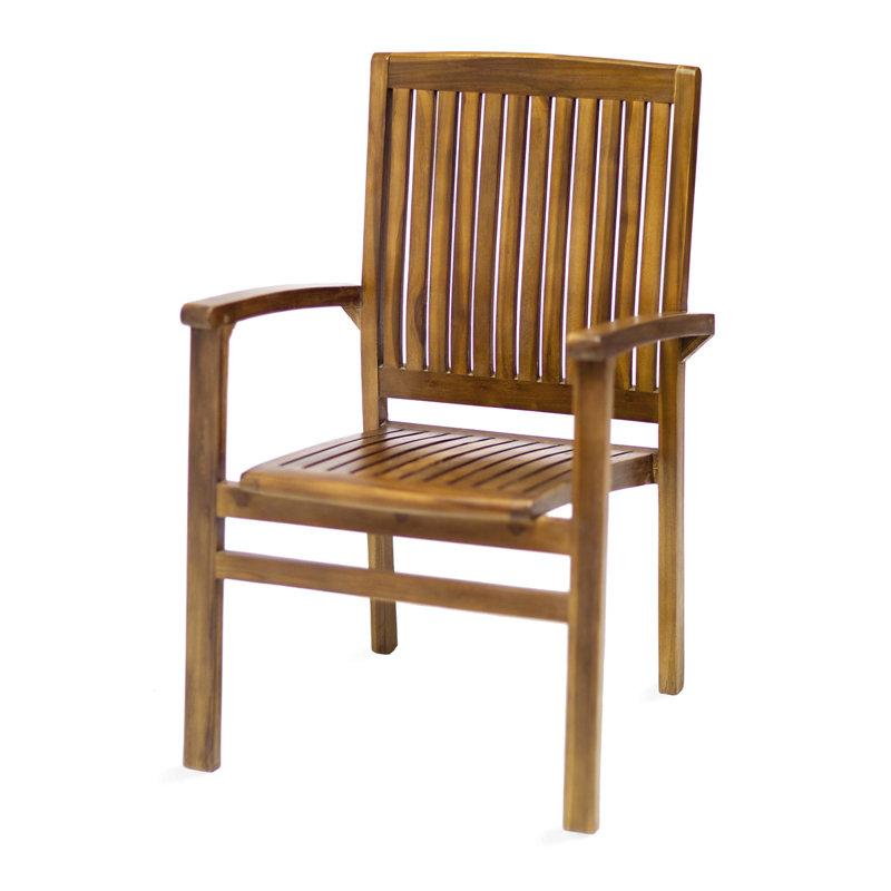  Ensemble de chaises empilables 5 pièces, Vert