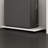 55'' W Reception Desk With Lockable Drawer And Little Bookcase