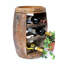Crosby 6 Bottle Floor Wine Bottle Rack in Brown