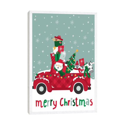 Countryside Christmas 1 Piece Wall Art on Canvas