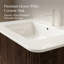Meuble-lavabo flottant mural 36 po avec lavabo 36 po