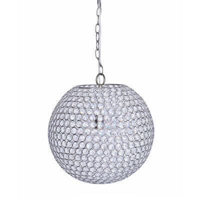 Cyana 1 - Light Chrome Pendant