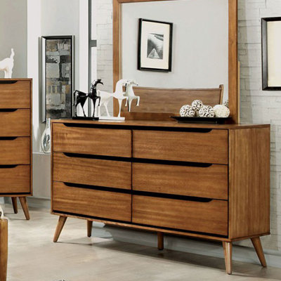 Commode double 6 tiroirs Luleya