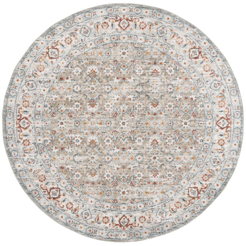 Lasher Area Rug, Round 6'7"