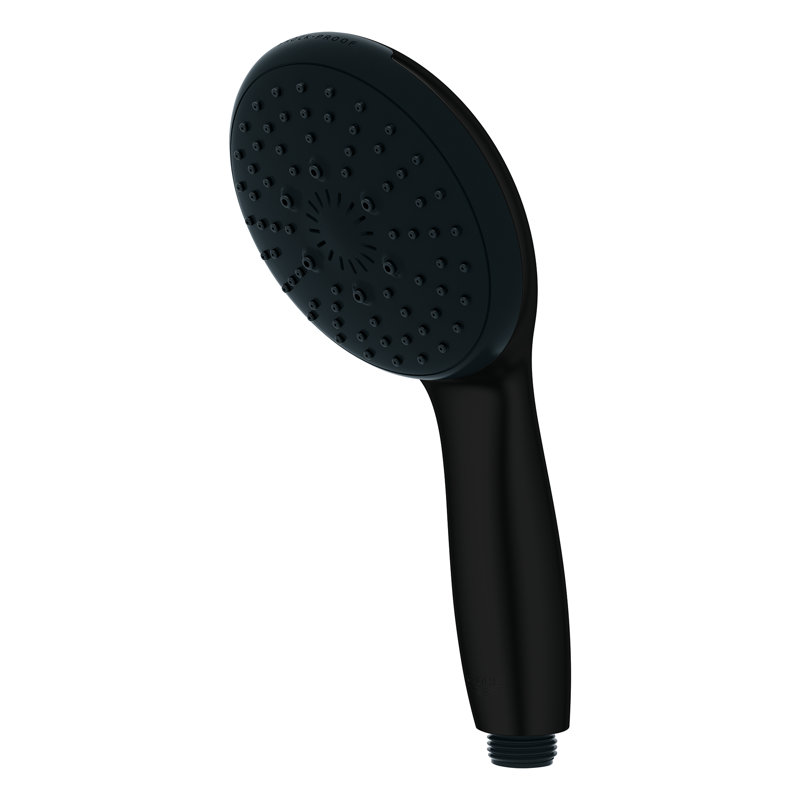 Tempesta 110 Round 3-Spray Hand Shower, Matte Black, 1.5 GPM