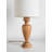 Ensemble de lampe de table 18 po brun