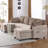 1113.4" Sectional Sofa Pull-Out Sofa Bed Versatile Sofa Sleeper With Large Storage Space-631532507