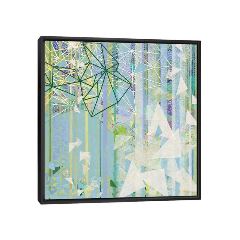 «Hanging Around II», impression sur toile tendue, H 18 po x l 18 po x P 1,5 po, Toile avec cadre noir, Pas de tapis