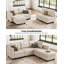 Canapé modulaire rembourré 116,6 po Soneson-609872356