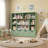 49.4" W Kids Bookcase with 4 Removable Drawers, Cube Organizer-1598410801