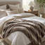 Jeté de luxe en fausse fourrure chinchilla-288165777