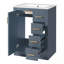 Meuble-lavabo avec lavabo, 1 porte et 3 tiroirs-895889968
