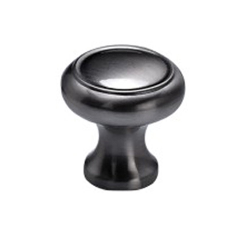 Poignée champignon de diamètre 1 3/16 po, Nickel antique