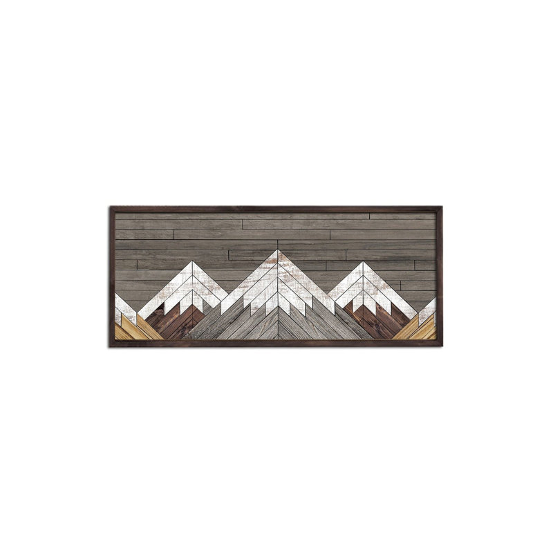 Elegant Decorative Framed Painting, 19.7 x 47.2 inches | 100% Solid Wood Frame (Thickness: 0.8 inches) | Durable 100% MDF Artwork (Thickness: 0.1 inches) | Stunning Digital Print for Home or Office Decor