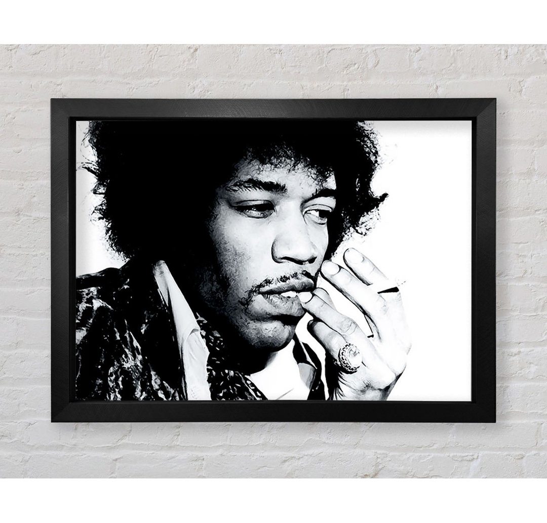 Jimi Hendrix Hey Joe - Einzelne Bilderrahmen Kunstdrucke