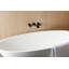 Robinet de baignoire romaine à 3 poignées et 3 poignées Belknap Kingston Kingston-98054966