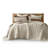 French Flax 100% Linen Garment Washed 3-Piece King/Cal King Quilt Set-114146739-114146742