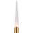 2" Satin Gold Mini Pendant Light – Integrated LED with Dimmable Downlight, Adjustable Cord – Eco-Friendly Fixture for Kitchen, Bar, Entryway