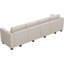 Canapé convertible en velours 4 places Buckleton-1870183900