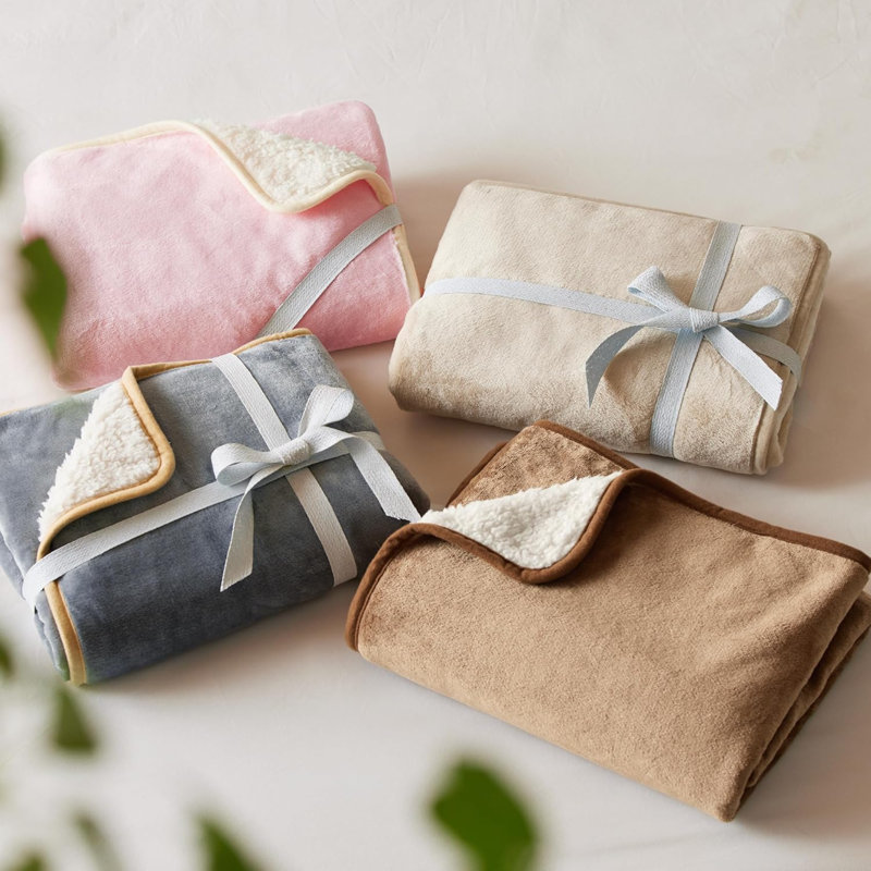 Couverture en flanelle pour animaux, Rose, 25 po x 35 po