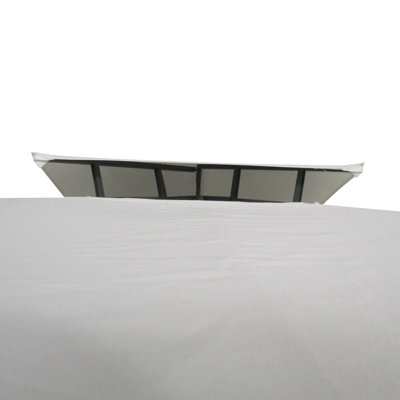Abri de jardin à double toit avec abri de jardin et terrasse pour terrasse