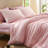 Pink Blue Gingham Comforter Set Modern Style Pink Plaid Comforter Set 100% Washed Microfiber Boho Comforter Farmhouse Gingham Plaid Bedding Set-116092564-116092566