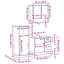 Alyose Bathroom Furniture Suite-1018990637