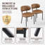 Modern Upholstered Dining Chair, Metal Legs-944384313-944384744
